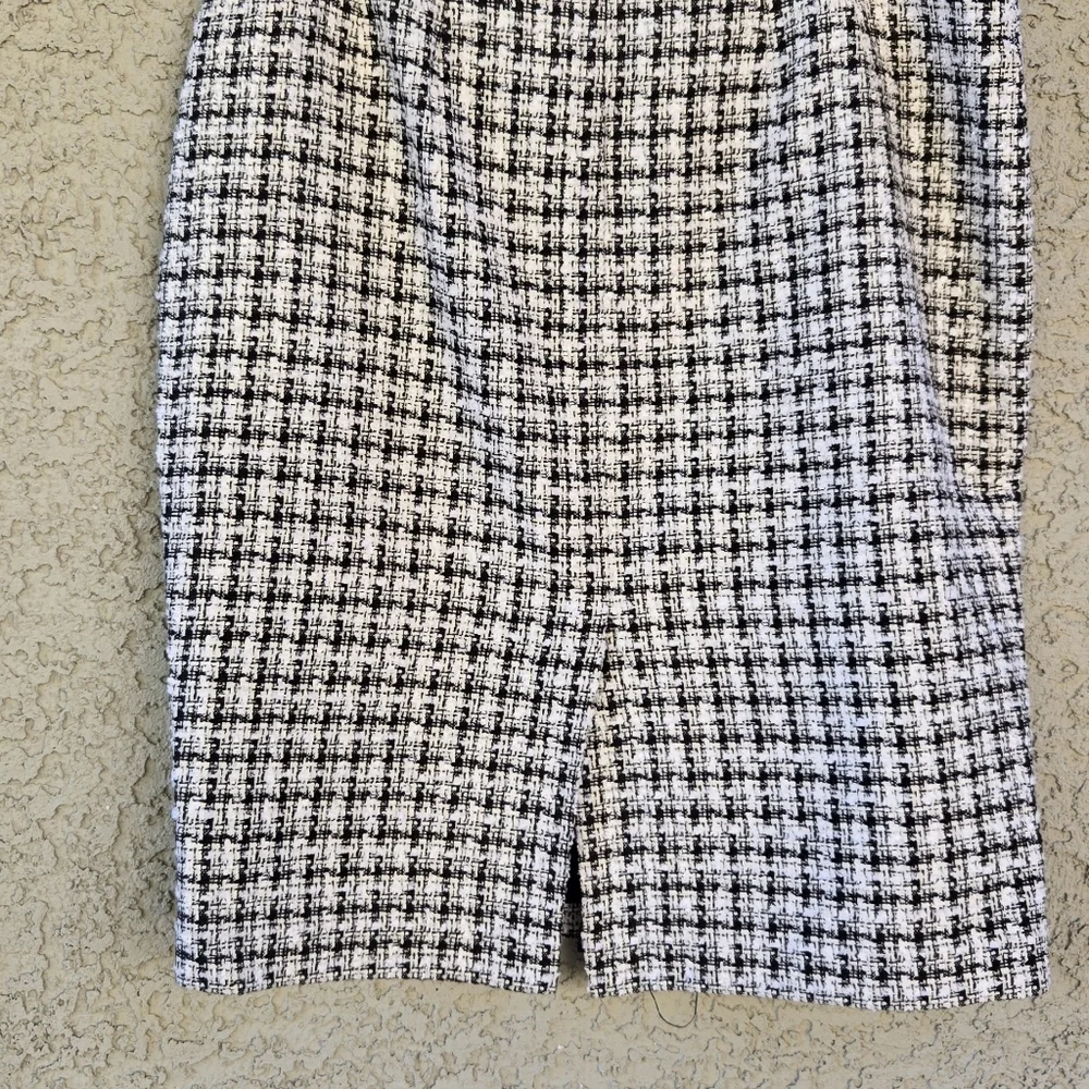 Calvin Klein Tweed Pencil Skirt